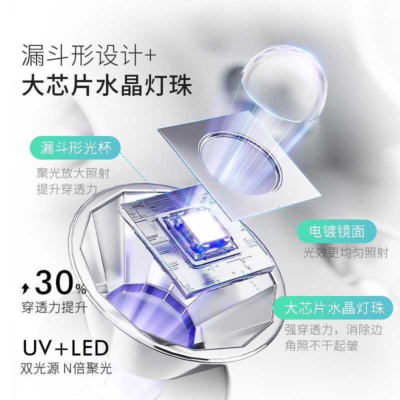 lg 801 & lg 801s : lugx 2 in 1 nail led lamp