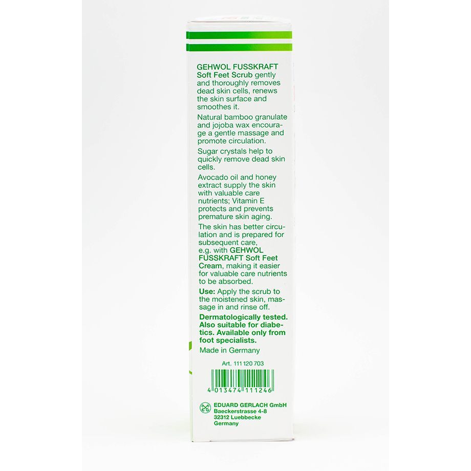 soft feet scrub